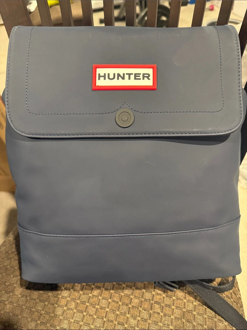 NWT Target x Hunter Small Navy Backpack with Red Logo Accent